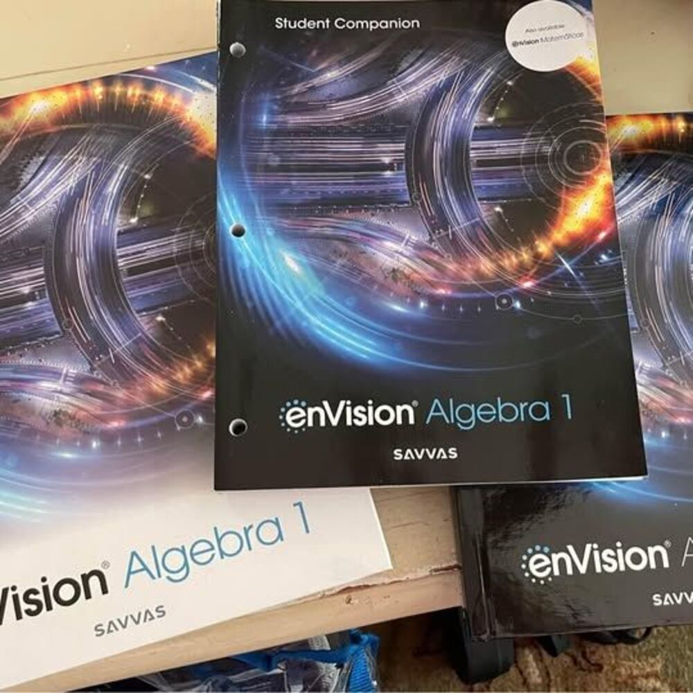 enVision Algebra 1 teacher edition volume 1 Student Edition Textbook & Workbook